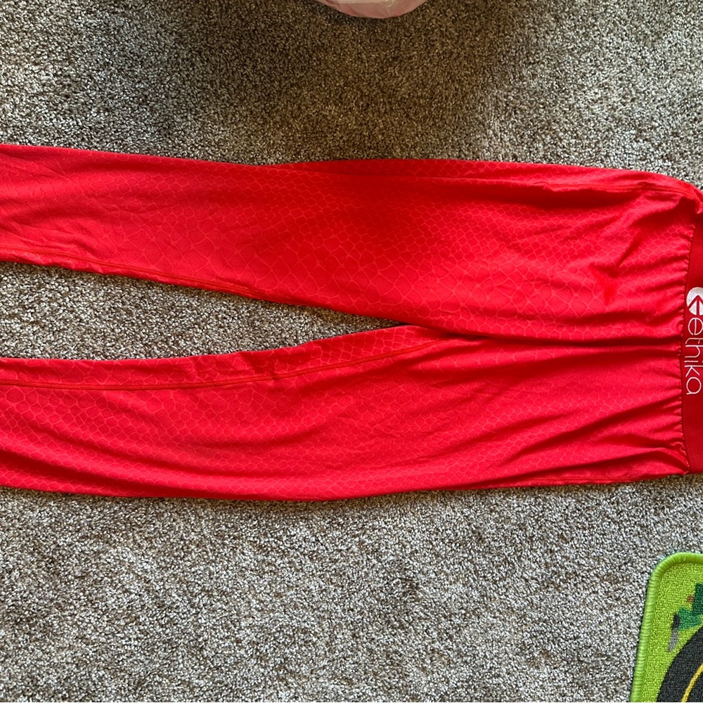 Ethika Scarlet Red Leggings